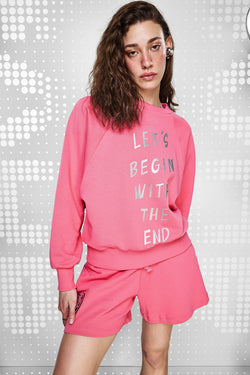 PEMBE SWEATSHIRT 15180