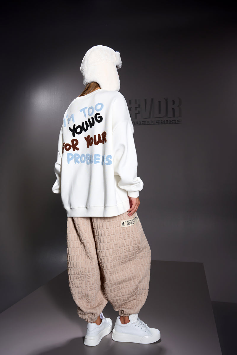 EKRU SWEATSHIRT 16061