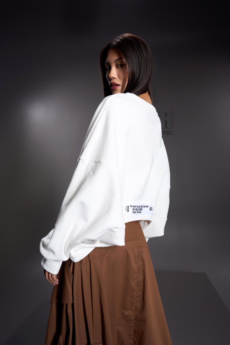 EKRU SWEATSHIRT 16126